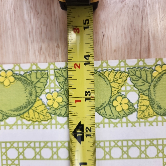 Vintage Retro MCM Daisy Lime Fruit Paper Placemats Green/ymYellow Lot of 17 - Picture 6 of 6